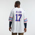 Custom Josh Allen Buffalo Bills Alternate Game Jersey White