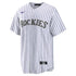 Custom Kris Bryant Colorado Rockies Replica Player Jersey White/Purple