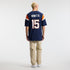 Custom Nik Bonitto Denver Broncos Alternate Game Jersey Navy