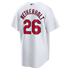 Custom JJ Wetherholt St. Louis Cardinals Home Replica Jersey White