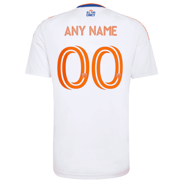 Customized FC Cincinnati 2026 The Seven Hills Kit Replica Custom Jersey White