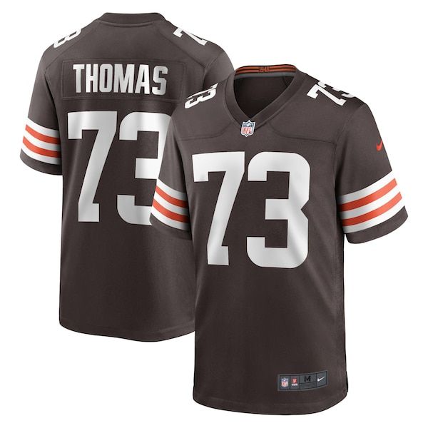 Custom Joe Thomas Cleveland Browns Retired Player Game Jersey Brown