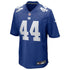 Custom Cam Skattebo New York Giants Game Jersey Royal