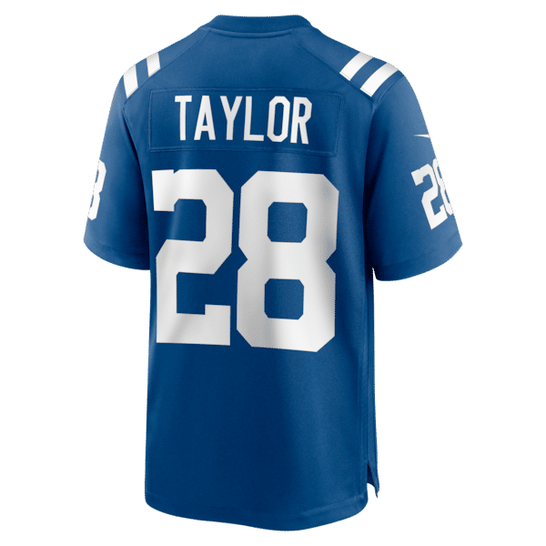 Custom Jonathan Taylor Indianapolis Colts Game Jersey Royal