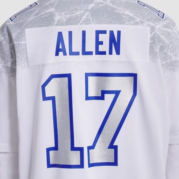 Custom Josh Allen Buffalo Bills 2025 Rivalries Collection Game Jersey White