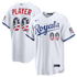 Custom Bobby Witt Jr. Kansas City Royals 2026 All-Star Edition Stars & Stripes Stadium Jersey White
