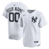 Custom New York Yankees Home Limited Custom Jersey White