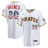 Custom Paul Skenes Pittsburgh Pirates 2026 All-Star Game Stars & Stripes Stadium Jersey White