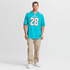Custom De'Von Achane Miami Dolphins Game Jersey Aqua