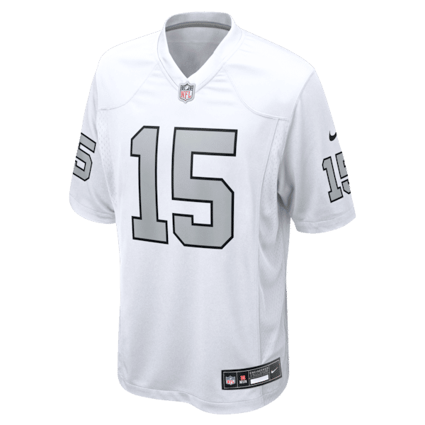 Custom Fernando Mendoza Las Vegas Raiders Game Jersey White