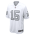 Custom Fernando Mendoza Las Vegas Raiders Game Jersey White