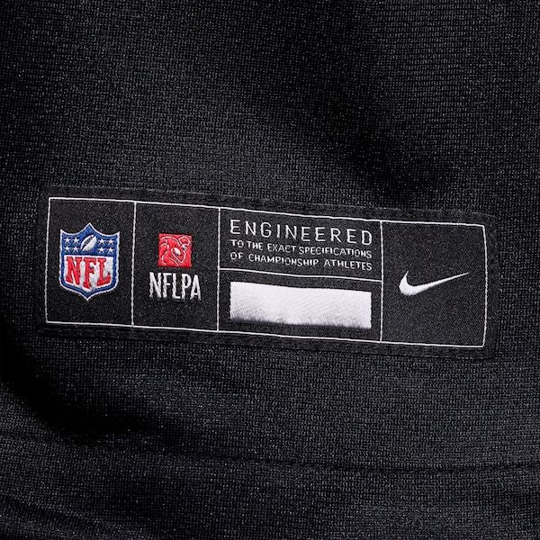 Custom Deion Sanders Atlanta Falcons Alternate Game Jersey Black