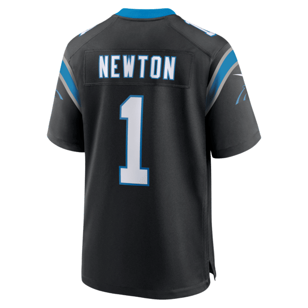 Custom Cam Newton Carolina Panthers Game Retired Player Jersey Black