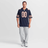 Custom Chicago Bears Custom Game Jersey Navy
