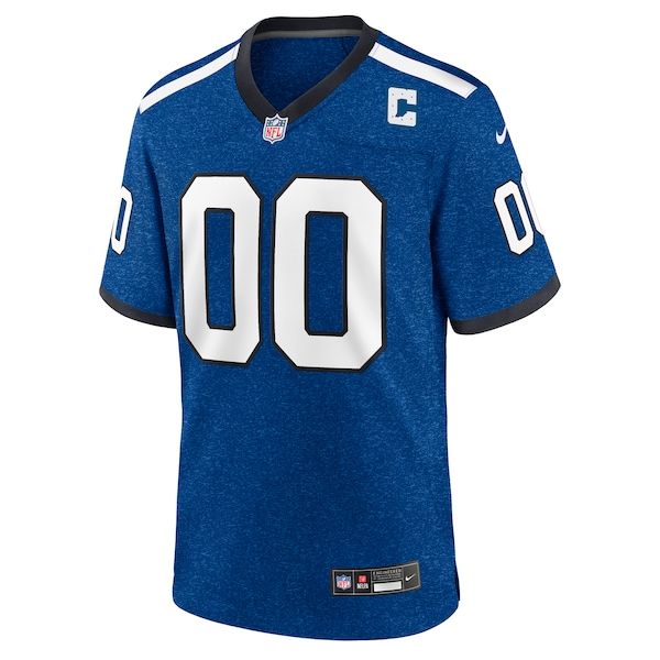 Custom Indianapolis Colts Alternate Custom Game Jersey Blue