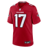 Custom Zachariah Branch Atlanta Falcons Team Game Jersey Red