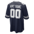 Custom Dallas Cowboys Custom Game Jersey Navy