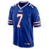 Custom Doug Flutie Buffalo Bills Game Retired Player Jersey Royal