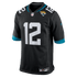 Custom Travis Hunter Jacksonville Jaguars Alternate Game Jersey Black