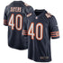 Custom Gale Sayers Chicago Bears Retired Player Game Jersey Navy