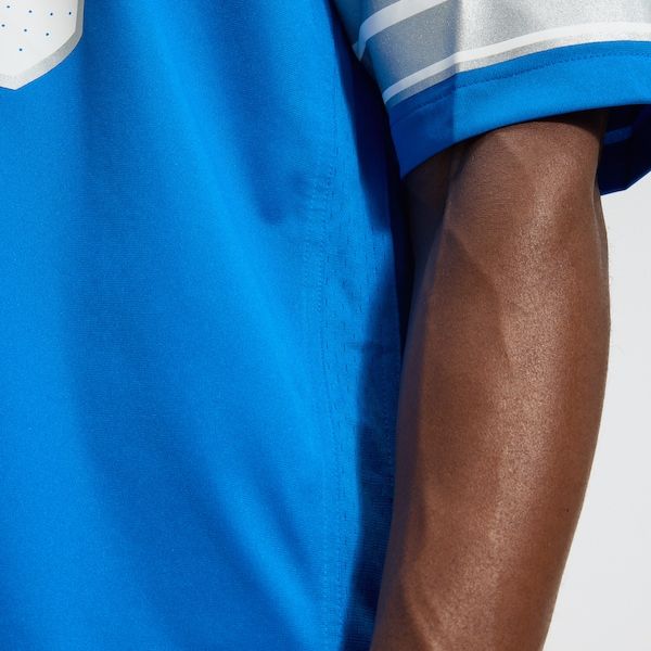 Custom Jared Goff Detroit Lions Game Jersey Blue