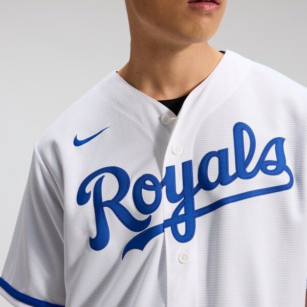 Custom Bobby Witt Jr. Kansas City Royals Home Replica Player Jersey White