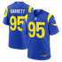 Custom Myles Garrett Los Angeles Rams Game Jersey Royal