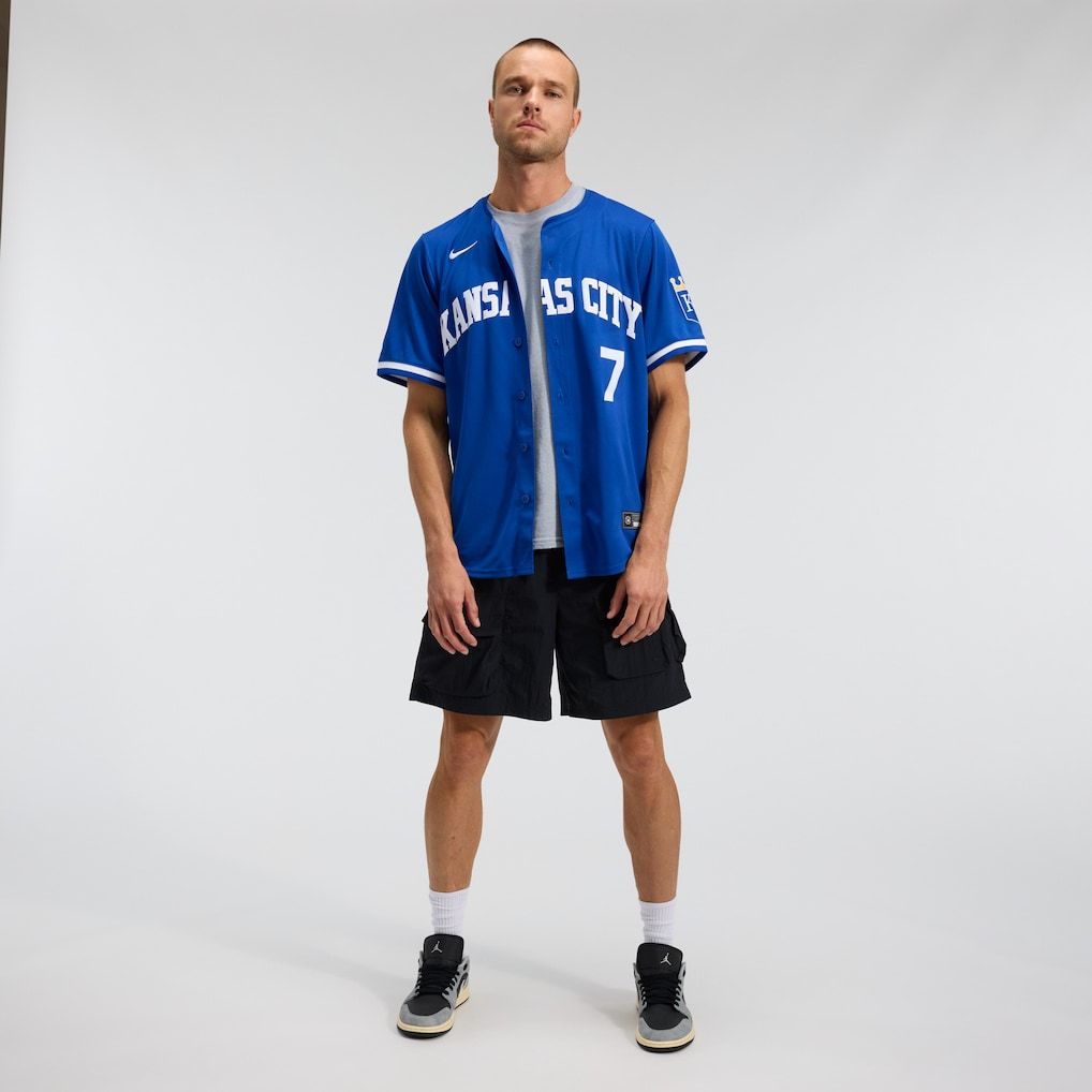 Custom Bobby Witt Jr. Kansas City Royals Alternate 2 Limited Player Jersey Royal