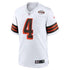 Custom Deshaun Watson Cleveland Browns Alternate Game Jersey White