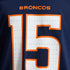 Custom Nik Bonitto Denver Broncos Alternate Game Jersey Navy