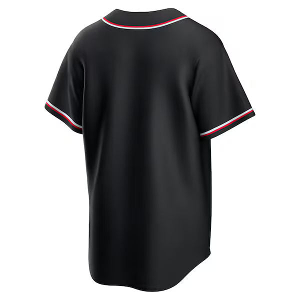 Custom Minnesota Twins Fashion Replica Black Out Jersey