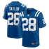 Custom Jonathan Taylor Indianapolis Colts Game Jersey Royal