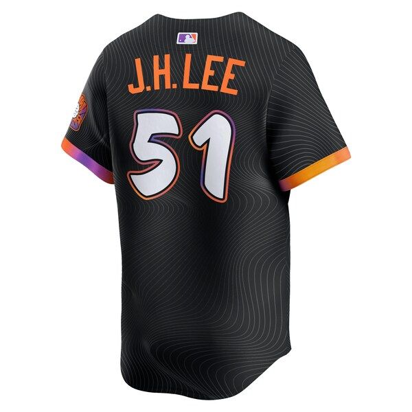 Custom Jung Hoo Lee San Francisco Giants 2025 City Connect Limited Jersey Black