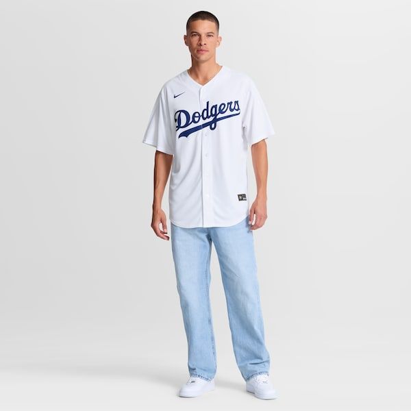 Custom Shohei Ohtani Los Angeles Dodgers Home Replica Jersey White