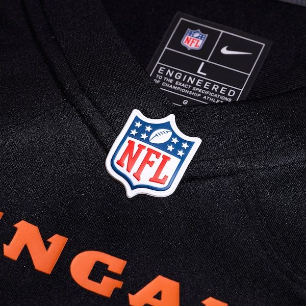 Custom T. J. Houshmandzadeh Cincinnati Bengals Team Retired Player Game Jersey Black