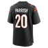 Custom Lemar Parrish Cincinnati Bengals Team Retired Game Jersey Black