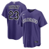 Custom Kris Bryant Colorado Rockies Alternate Replica Jersey Purple