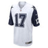 Custom Brandon Aubrey Dallas Cowboys Alternate Game Jersey White