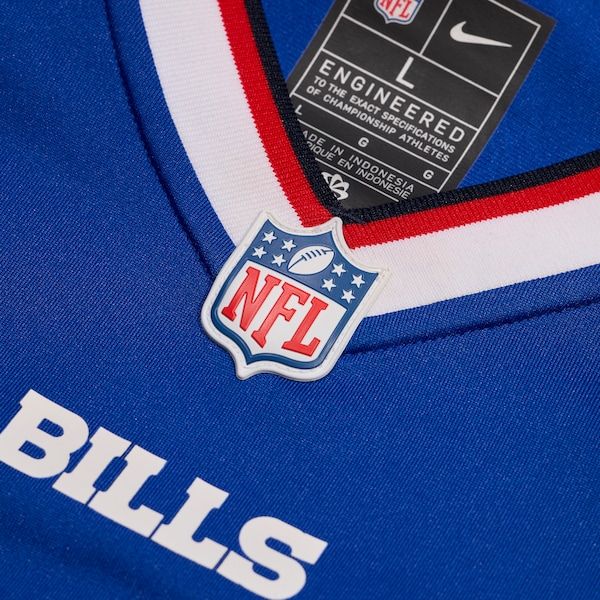 Custom James Cook III Buffalo Bills Game Jersey Royal