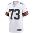 Custom Joe Thomas Cleveland Browns Retired Player Game Jersey White
