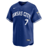 Custom Bobby Witt Jr. Kansas City Royals Alternate 2 Limited Player Jersey Royal