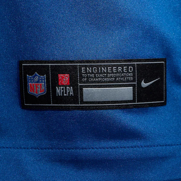 Custom Indianapolis Colts Custom Game Jersey Royal