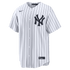 Custom Aaron Judge New York Yankees Home Replica Jersey White