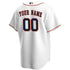 Custom Houston Astros Home Replica Custom Jersey White