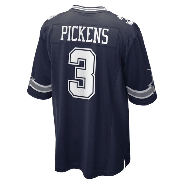 Custom George Pickens Dallas Cowboys Game Jersey Navy