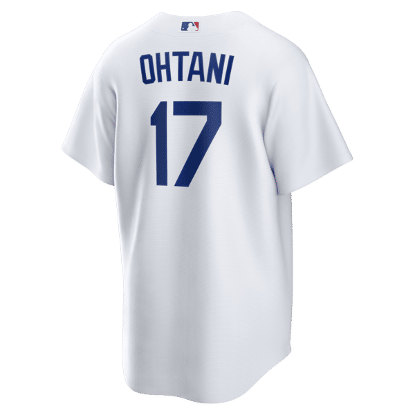 Custom Shohei Ohtani Los Angeles Dodgers Home Replica Jersey White
