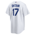 Custom Shohei Ohtani Los Angeles Dodgers Home Replica Jersey White