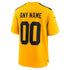 Custom Pittsburgh Steelers Alternate 1933 Throwback Game Custom Jersey Gold