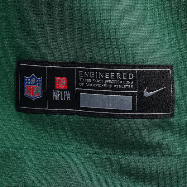Custom New York Jets Custom Game Jersey Legacy Green