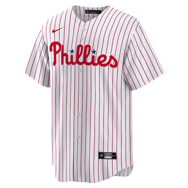Custom Kyle Schwarber Philadelphia Phillies Home Replica Jersey White